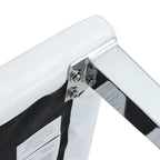 Silla de comedor sin brazos con patas de metal