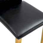 Silla de comedor sin brazos con patas de metal