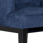 Juego de 2 sillones decorativos tipo barril tapizados – Tela o piel sintética