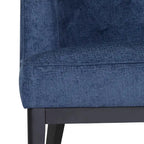 Juego de 2 sillones decorativos tipo barril tapizados – Tela o piel sintética