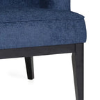 Juego de 2 sillones decorativos tipo barril tapizados – Tela o piel sintética