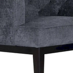 Juego de 2 sillones decorativos tipo barril tapizados – Tela o piel sintética