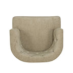 Juego de 2 sillones decorativos tipo barril tapizados – Tela o piel sintética