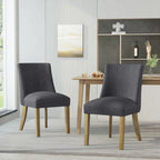 Silla de comedor Frances de tela (Juego de 2) de Christopher Knight Home