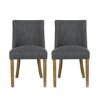 Silla de comedor Frances de tela (Juego de 2) de Christopher Knight Home