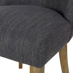 Silla de comedor Frances de tela (Juego de 2) de Christopher Knight Home