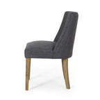 Silla de comedor Frances de tela (Juego de 2) de Christopher Knight Home