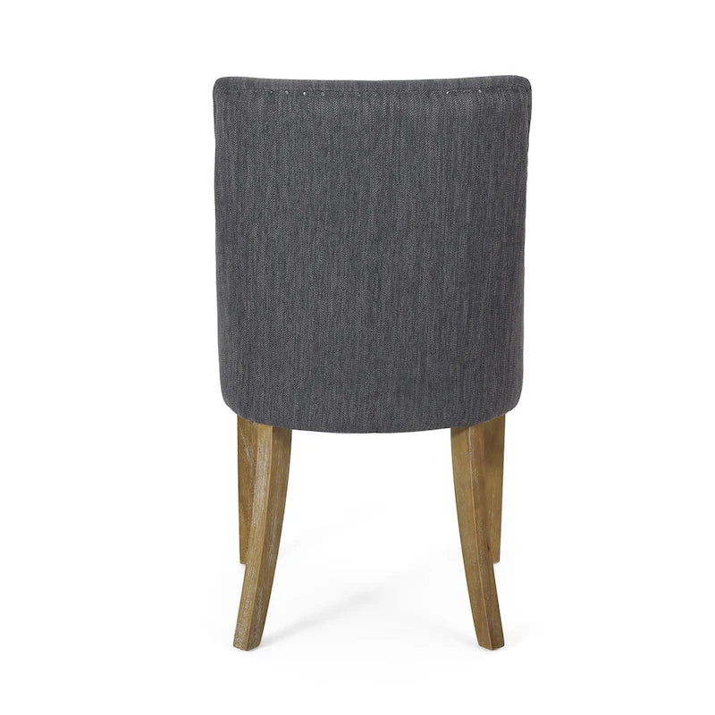 Silla de comedor Frances de tela (Juego de 2) de Christopher Knight Home