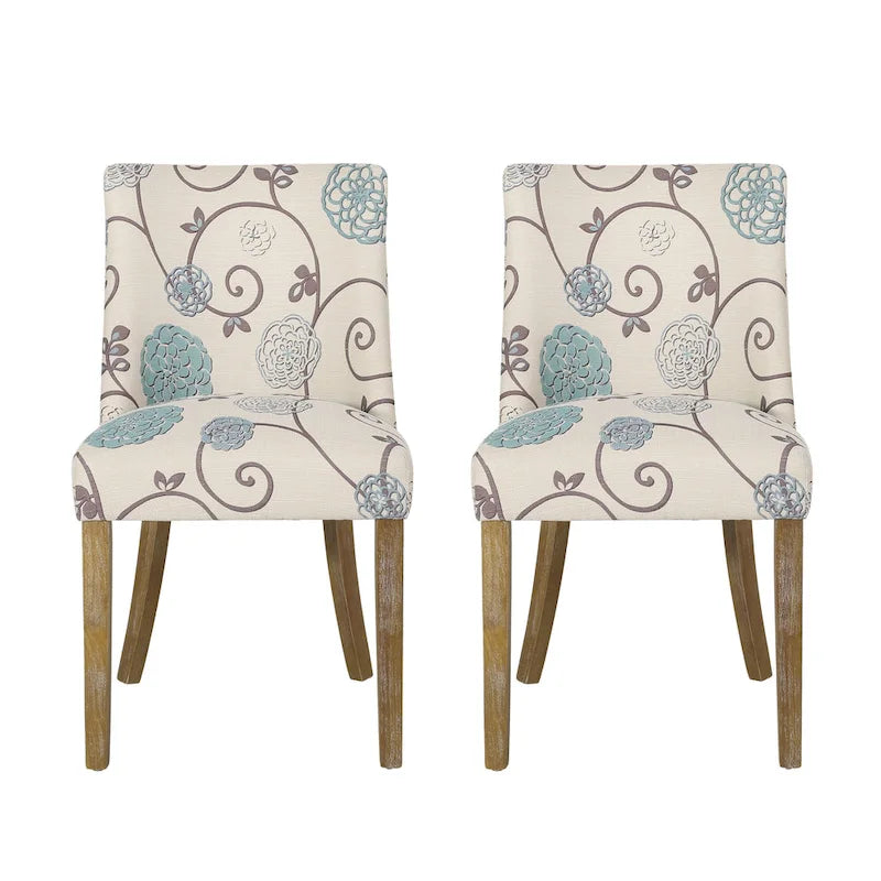 Silla de comedor Frances de tela (Juego de 2) de Christopher Knight Home