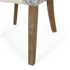 Silla de comedor Frances de tela (Juego de 2) de Christopher Knight Home