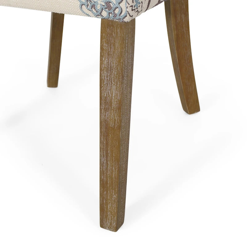 Silla de comedor Frances de tela (Juego de 2) de Christopher Knight Home