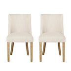 Silla de comedor Frances de tela (Juego de 2) de Christopher Knight Home
