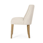 Silla de comedor Frances de tela (Juego de 2) de Christopher Knight Home
