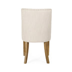 Silla de comedor Frances de tela (Juego de 2) de Christopher Knight Home