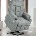 Sillón reclinable elevador eléctrico con masaje y calor