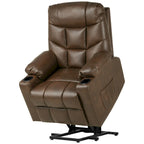 Sillón reclinable elevador eléctrico con masaje y calor