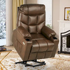 Sillón reclinable elevador eléctrico con masaje y calor