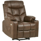 Sillón reclinable elevador eléctrico con masaje y calor