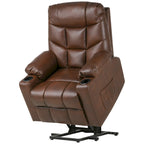 Sillón reclinable elevador eléctrico con masaje y calor