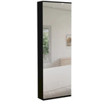 Armario Lisboa con puertas dobles, 2 cajones y barra para colgar
