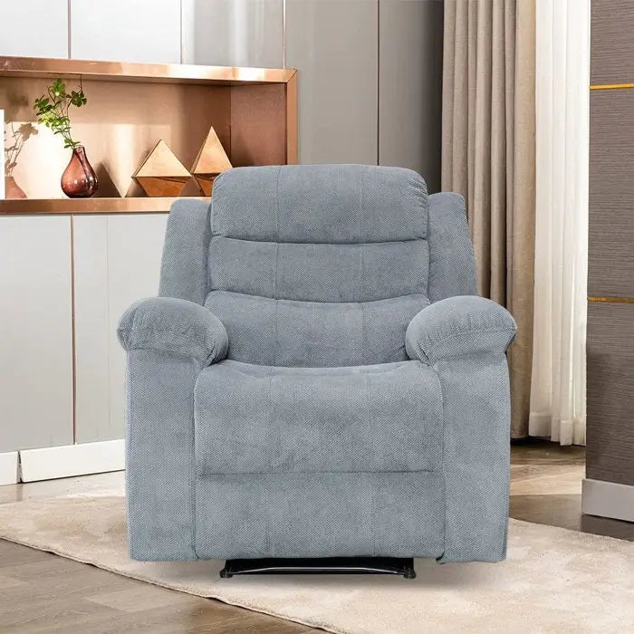 Sillón reclinable tapizado con vibración y calefacción