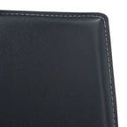 Silla de comedor de piel sintética, juego de 2 - 21.7"An. x 17.3"Pr. x 32.7"Al.