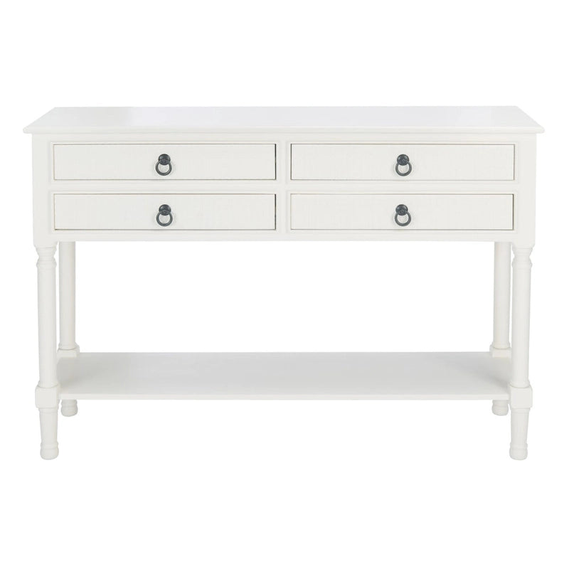 Mesa consola de 4 cajones - 42" An. x 13" Prof. x 29.5" Al.