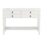 Mesa consola de 4 cajones - 42" An. x 13" Prof. x 29.5" Al.