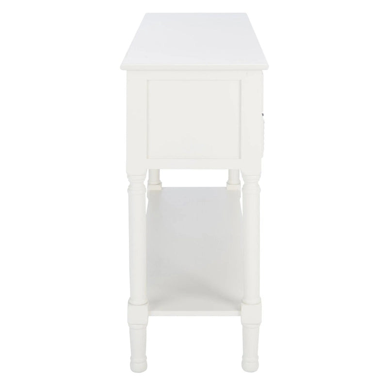 Mesa consola de 4 cajones - 42" An. x 13" Prof. x 29.5" Al.