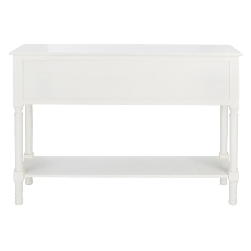 Mesa consola de 4 cajones - 42" An. x 13" Prof. x 29.5" Al.