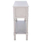 Mesa consola de 4 cajones - 42" An. x 13" Prof. x 29.5" Al.