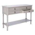 Mesa consola de 4 cajones - 42" An. x 13" Prof. x 29.5" Al.