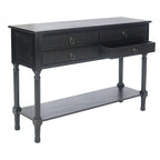 Mesa consola de 4 cajones - 42" An. x 13" Prof. x 29.5" Al.