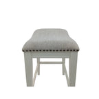 Taburete de silla de montar Sawyer de 30" con tachuelas decorativas - Juego de 2