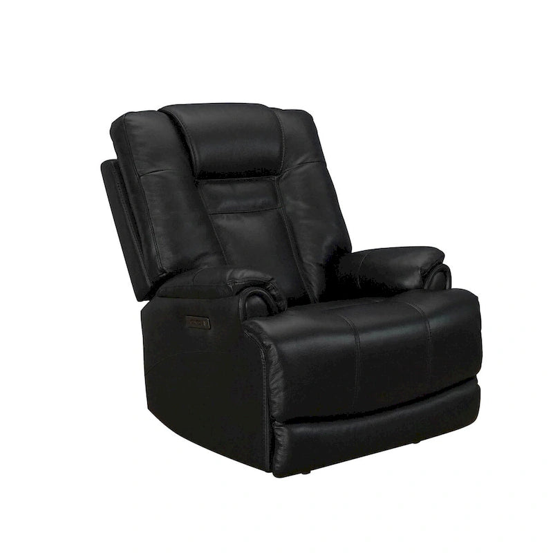 Sillón reclinable de gravedad cero con reposacabezas ajustable y reposapiés extensible - Negro