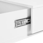 Mesa de centro cuadrada con tapa deslizante y compartimentos de almacenamiento ocultos